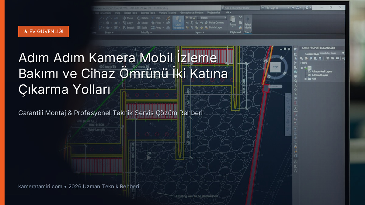Adım Adım Kamera Mobil İzleme Bakımı ve Cihaz Ömrünü İki Katına Çıkarma Yolları