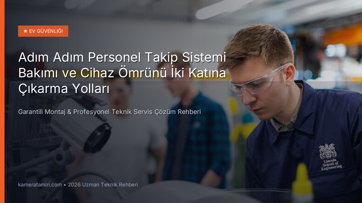 Adım Adım Personel Takip Sistemi Bakımı ve Cihaz Ömrünü İki Katına Çıkarma Yolları