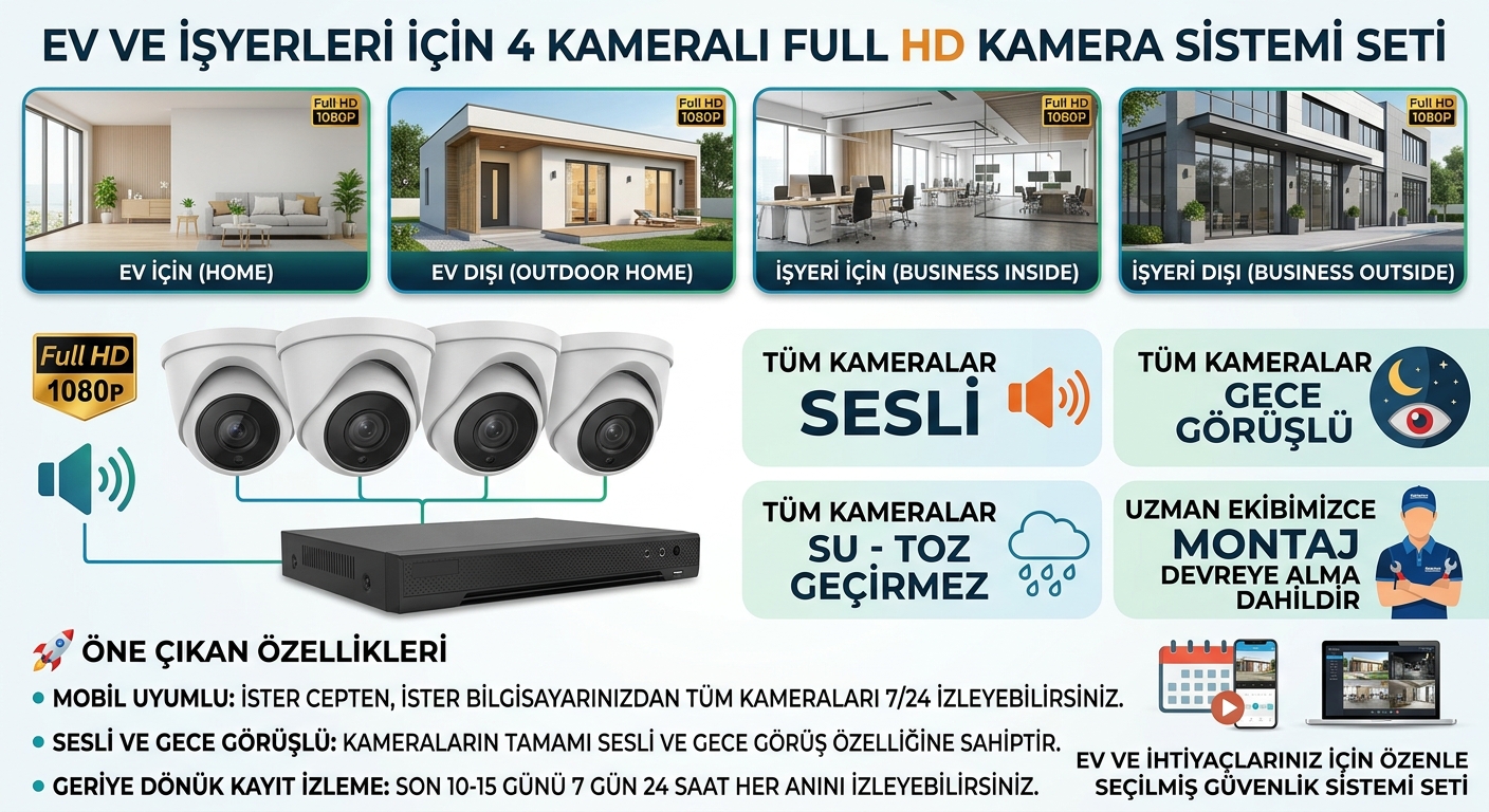 Ev Güvenliği Sorunları: En Çok Görülen Ev Güvenliği Sorunları ve Pratik Teşhis